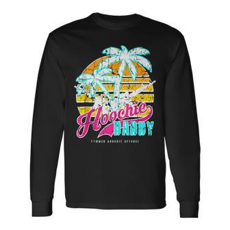 Hoochie Daddy Tropical Tactical Gym & Fitness Surfing Co Long Sleeve T-Shirt - Seseable