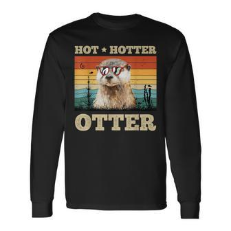 Hot Hotter Otter Sea Otter Otterlove Langarmshirts - Seseable