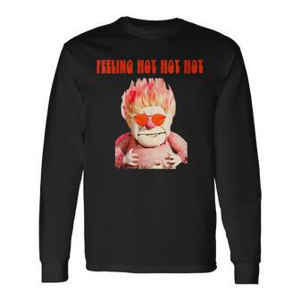 Hot Weather Miser Humorous Heat Long Sleeve T-Shirt - Monsterry AU