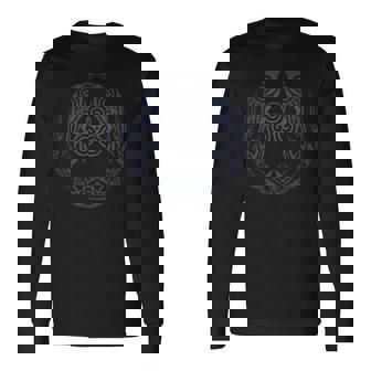 Huginn & Muninn Odin's Ravens Viking Long Sleeve T-Shirt - Thegiftio