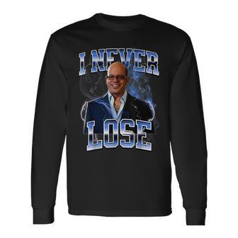 Ian Hawke Meme I Told You Dave I Never Lose Long Sleeve T-Shirt - Monsterry UK