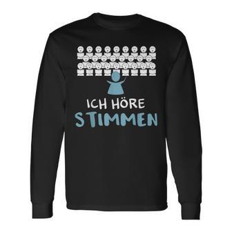 Ich Hörre Stimmen Langarmshirts - Geschenkecke