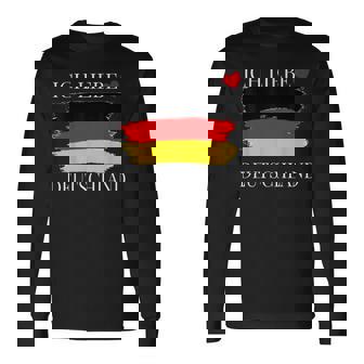 Ich Liebe Deutschland I Love Germany Langarmshirts - Seseable