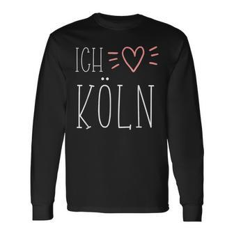 Ich Liebe Köln Ich Liebe Köln Black S Langarmshirts - Seseable