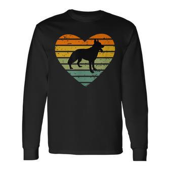 Ich Liebe Schäferhunde Dog Friend Breed Dog Langarmshirts - Seseable