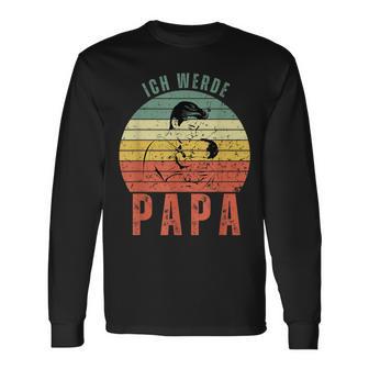 Ich Werde Papa 2024 Geschenkeen Für Werdendeater Langarmshirts - Geschenkecke