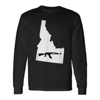 Idaho Pride Gun Rights 2Nd Amendment Long Sleeve T-Shirt - Monsterry CA