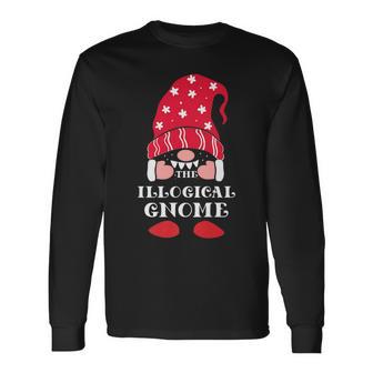 The Illogical Christmas Gnome Long Sleeve T-Shirt - Monsterry UK