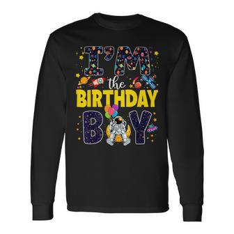 I'm The Birthday Boy 2Nd Outer Space Family Matching Outfit Long Sleeve T-Shirt - Seseable