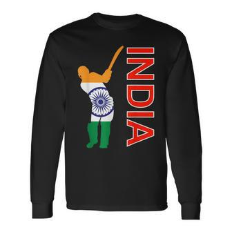 Indian Cricket India Cricket Team Jersey T Long Sleeve T-Shirt - Seseable