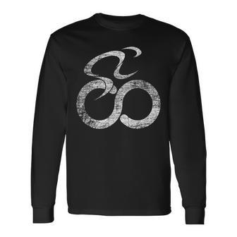 Infinite Bicycle Driver Bike Bike Bicycle Langarmshirts - Seseable