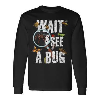 Insects Of The World Bug Lover Expert Entomologist Bugs Fan Long Sleeve T-Shirt - Monsterry