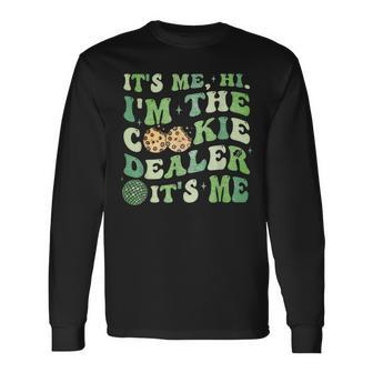 Its Me Hi Im The Cookie Dealer Girls Scout Troop Scouting Long Sleeve T-Shirt - Seseable