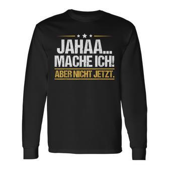 Jaha Mache Ich Jaha Mache Ich Mahogany Mit Langarmshirts - Seseable