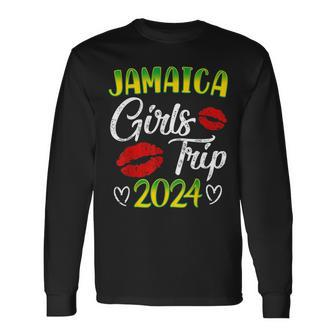 Jamaica Girls Trip 2024 Summer Vacation Weekend Long Sleeve T-Shirt - Seseable