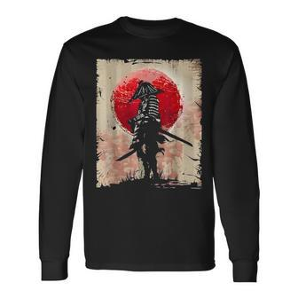Japanese Samurai Anime Long Sleeve T-Shirt - Thegiftio UK