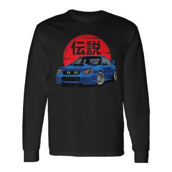 Jdm Super Car Rally Long Sleeve T-Shirt - Monsterry