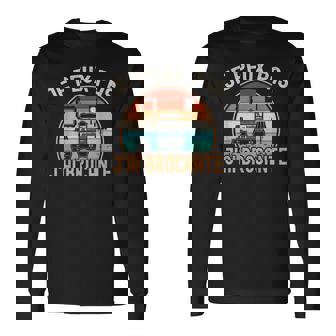 Je Peux Pas J'ai Brocante Humour Brocanteur Vide Grenier Fun T-shirt à manches longues - Cadeauxyz