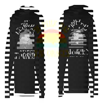 Je Peux Pas J’Ai Orages Humour Orage Cadeau Chasseur D’Orage T-shirt à manches longues - Cadeauxyz