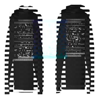Jeroglíficos Egipcios Historia Antiguo Egipto Camiseta de manga larga - Regaloses
