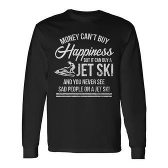 Jet-Ski Water Sports Long Sleeve T-Shirt - Monsterry