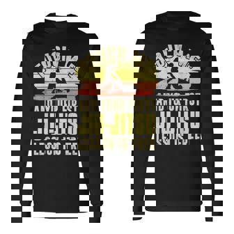 Jiu-Jitsu Brasileño Bjj Jiu Jitsu Niños Niñas Jiujitsu Camiseta de manga larga - Regaloses