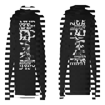 Jiu Jitsu Dad Jiu Jitsu Jiu Jitsu Gi Jiu Jiu Camiseta de manga larga - Regaloses