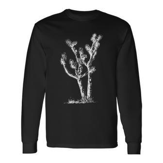 Joshua Tree Graphic Long Sleeve T-Shirt - Monsterry