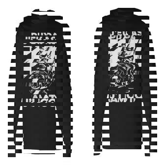 J'peux Pas J'ai Moto Humour Moto Cross T-shirt à manches longues - Cadeauxyz