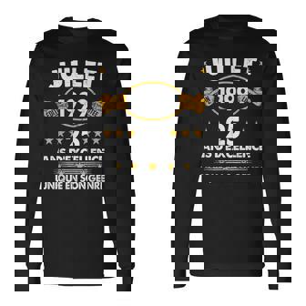 Juillet 1999 25 Ans Cadeau Anniversaire Homme Juillet 1999 T-shirt à manches longues - Cadeauxyz