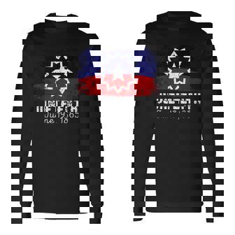 June 19 1865 Black Freedom Black History Junenth Flag Long Sleeve T-Shirt | Mazezy