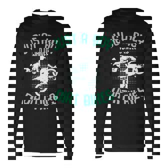 Just A Boy Who Loves Dirt Bikes Motocross Enduro Dirt Biking Long Sleeve T-Shirt | Mazezy