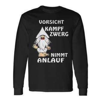 Kampfzwerg Nimmt Anlauf Small Short S Langarmshirts - Seseable