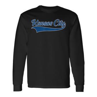 Kansas City Hometown Pride Throwback Classic Long Sleeve T-Shirt - Monsterry UK