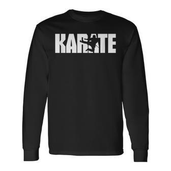 Karate T Long Sleeve T-Shirt - Monsterry UK