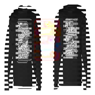 Kawaii Eat Sleep Anime Gaming Repeat Otaku Anime Manga Long Sleeve T-Shirt - Monsterry