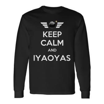 Keep Calm And Iyaoyas For Us Navy Aviation Ordnancemen Long Sleeve T-Shirt - Monsterry