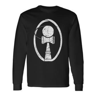 Kendama In A Circle Spirit Of Kendama Langarmshirts - Seseable