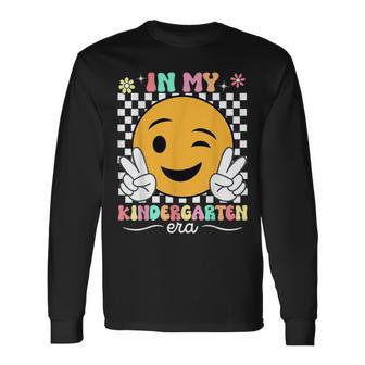 In My Kinder Era Back To School Kindergarten Teacher Long Sleeve T-Shirt - Monsterry CA