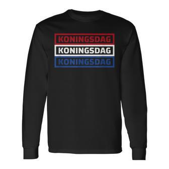 Kingsday Amsterdam Koningsdag Netherlands Holland Langarmshirts - Geschenkecke