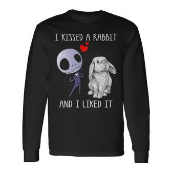 I Kissed A Rabbit And I Liked Is Long Sleeve T-Shirt | Mazezy UK