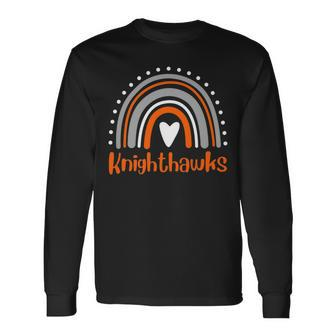 Knighthawks Long Sleeve T-Shirt - Monsterry