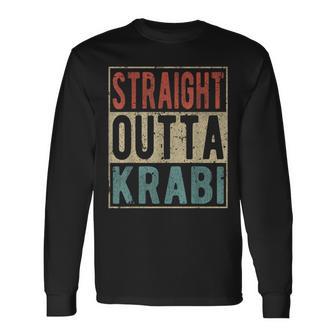 Krabi Souvenir Gerade Aus Krabi Langarmshirts - Geschenkecke