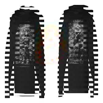 La Santa Muerte Santa Muerte Camiseta de manga larga - Regaloses