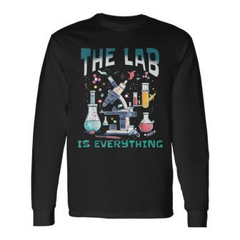 The Lab Is Everything Medical Lab Tech Lab Week 2024 Long Sleeve T-Shirt - Monsterry UK