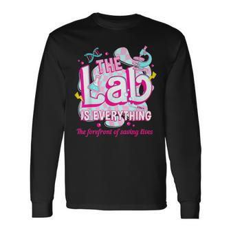 The Lab Is Everything The Lab Tech's Prayer Lab Week 2024 Long Sleeve T-Shirt | Mazezy