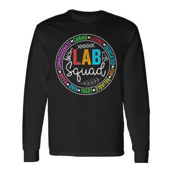 Lab Squad Lab Week 2024 Medical Laboratory Technician Long Sleeve T-Shirt - Monsterry