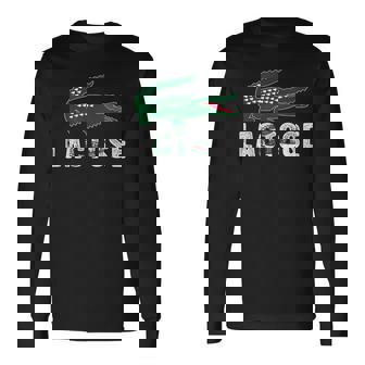 Lactose Avec Lactose Intolérant Crocodile Parodie T-shirt à manches longues - Cadeauxyz