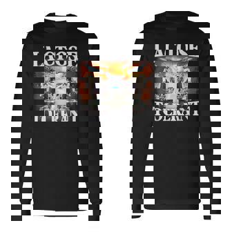 Lactose Tolerant Meme Oddly Specific Dank Meme Long Sleeve T-Shirt | Mazezy