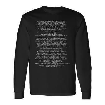 The Lagranesche Standard Model Higgs Boson Physics Langarmshirts - Seseable